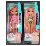 2 OMG Dolls- Coral Waves & Paradise VIP