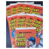 1981 Topps Baseball Giant Photo Cards