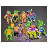 Vtg Teenage Ninja Mutant Turtle Figures & More