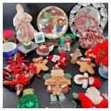 Christmas Lot Cups Decor Tins Etc.