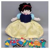 Reversible Snow White & Evil Queen Doll