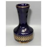 Vintage Halbach Geschenke Cobalt Vase