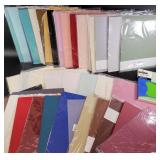 Large Lot of Crafting Paper and Accessories