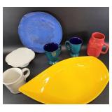 Colorful Ceramic Dishes Cups Bowl Etc.