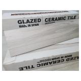 Glazed Ceramic Tiles - 4 Boxes