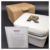 Wolf by Pottery Barn Jewelry Box "r" Initial