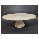 Lenox Cake Platter on Pedestal