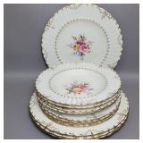 Royal crown Derby plates & bowls made in England