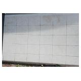 3X8 ACRYLIC SHOWER PANEL X1
