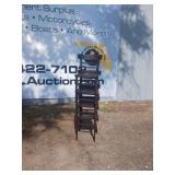 WOOD BACK CHAIR X4