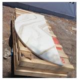 X4 SEMI circle table tops