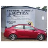 2013 Chevrolet Sonic RUNS/MOVES LT Auto