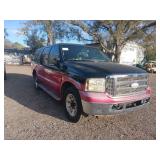 2000 Ford Excursion runs/moves Limited