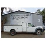 2013 Ford F550 RUNS/MOVES WITH DUMP BED
