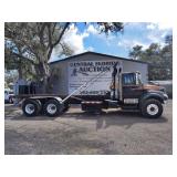 2007 InTERNATIONAL 7500 SBA 6X4 ROLLOFF RUNS/MOVES