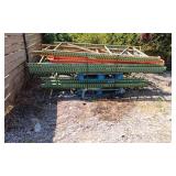 Pallet racking uprights