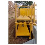 Yellow rack w/wheels X2