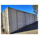 1 USE 40FT CONTAINER WITH SIDE DOORS