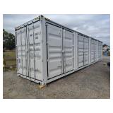 New  1 Use 40 foot container with 10 doors