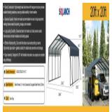 2025 20FT x 20FT High-End Carport SDLC2020