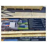 NEW LANDHONOR 11ft x 19ft Metal Garage Double Door