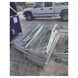 #2 X1 PALLET OF METAL STORAGE RACKING