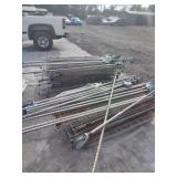 #1 X1 PALLET OF METAL STORAGE RACKING
