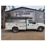 2004 Ford F350 RUNS/MOVES SERVICE BODY
