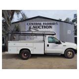 2004 Ford F350 RUNS/MOVES SERVICE BODY
