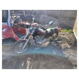 2008 YAHAMA V STAR INOP