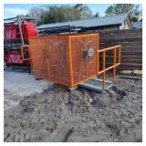 Sand dumper for drums