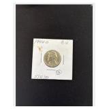 1944-D War Nickle silver 30% silver