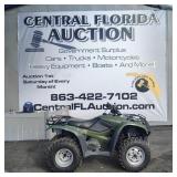 2011 Honda TRX 420 RUNS/MOVES