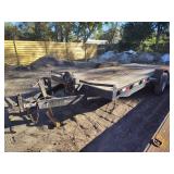 2014 Down tilt 1 car trailer