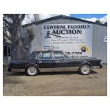 1986 Lincoln Town Car RUNS/MOVES Base