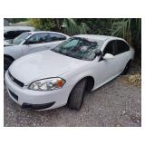 2014 Chevrolet Impala Limited INOP Police