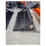 2026 pawbreak skid steer 84' steer rock bucket