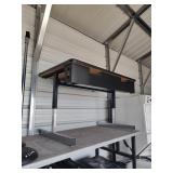 COMPUTER TABLE WITH KEYBOARD DRAWER