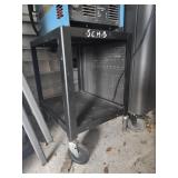 SMALL METAL MEDIA CART