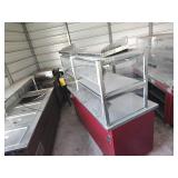 HOT SERVING TABLE WORKING UNIT