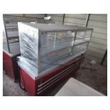 HOT SERVING TABLE WORKING UNIT