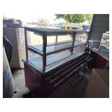 HOT SERVING TABLE WORKING UNIT