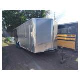 2021 Enclosed trailer 22 ft Arising V-Nose 8.520vt