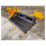 2026 GIYI Skid Steer Rock Bucket GY-RB66