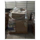 Pallet of misc car parts