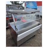 Hot food service table Aluminum