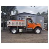 2009 International 7400 DUMP TRUCK RUNS/MOVES