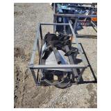 2026 MOWER KING Skid Steer Auger SSECAG-Y With 3 B