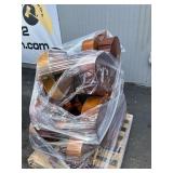 Pallet of cellos