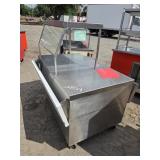 Cold food service table